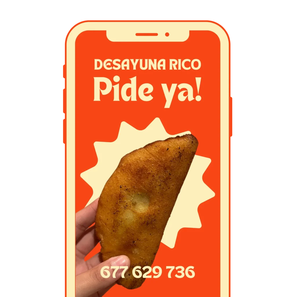 Pide por Whatsapp Delivery de Estrella Sabanera. Una empanada.